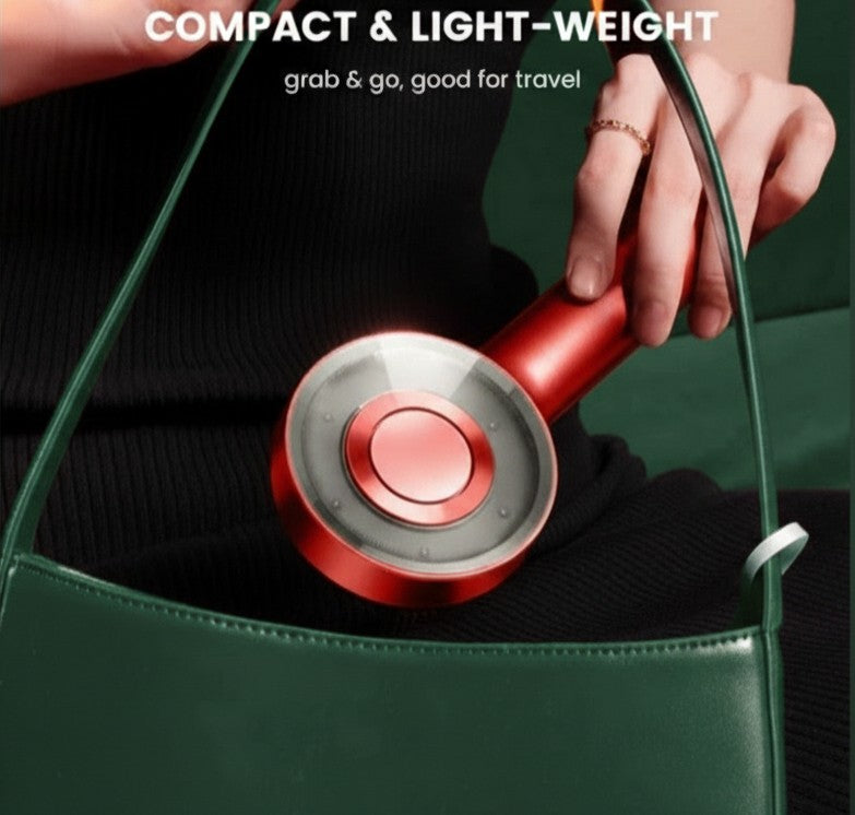 Red Light Therapy Scalp Massager— Reduce Hair Fall + Stimulate Growth